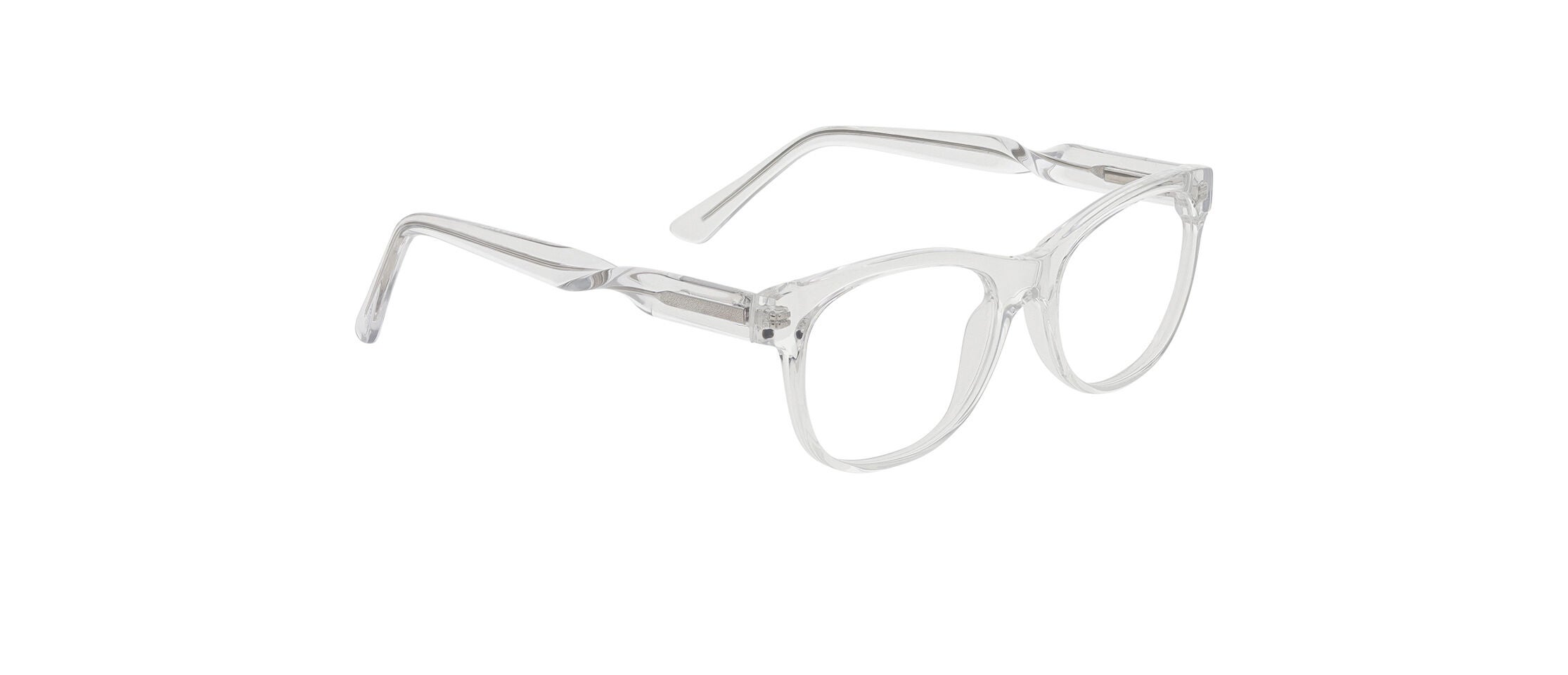 Smart Staples Clear KP 20230 Kids Eyeglasses with zyl Frame Small VSP